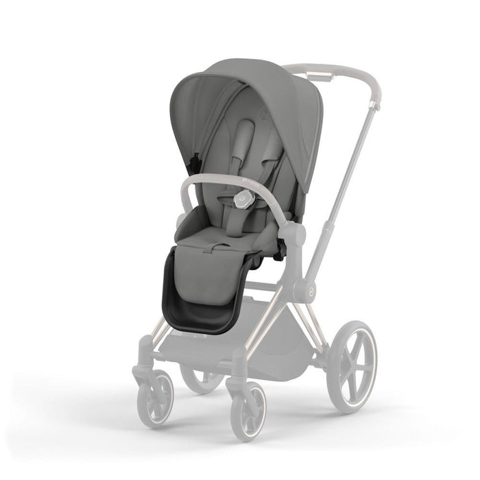 Carrinho Cybex Platinum Priam Rosegold + Pack de Tecidos Mirage Grey