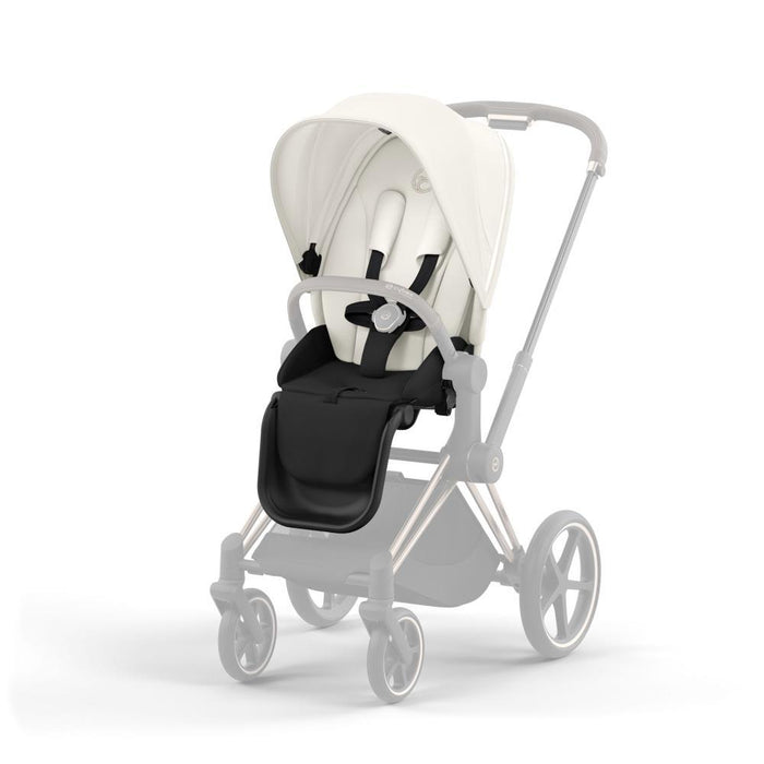 Carrinho Cybex Platinum Priam Rosegold + Pack de Tecidos Off White