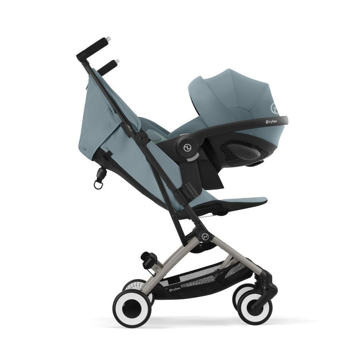 Carrinho Cybex Libelle TPE Stormy Blue - Chassis Taupe