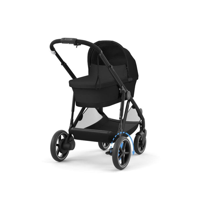 Pack Cybex  e-Gazelle S BLK + OFERTA: Alcofa Gazelle S Moon Black