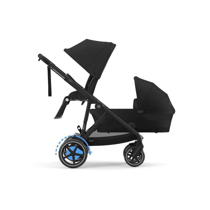 Pack Cybex  e-Gazelle S BLK + OFERTA: Alcofa Gazelle S Moon Black