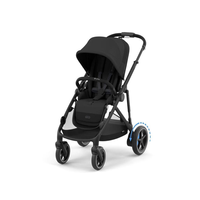 Pack Cybex  e-Gazelle S BLK + OFERTA: Alcofa Gazelle S Moon Black