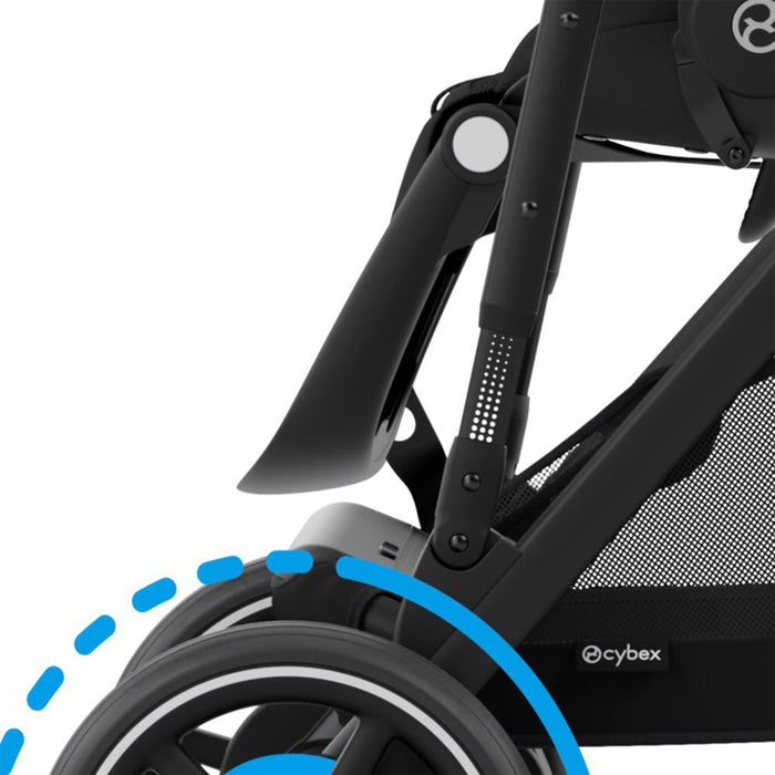 Pack Cybex  e-Gazelle S BLK + OFERTA: Alcofa Gazelle S Moon Black