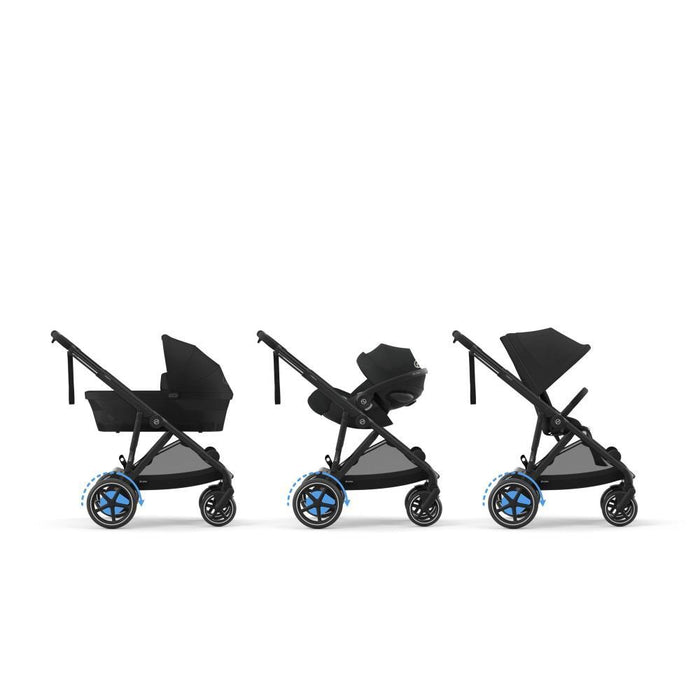Pack Cybex  e-Gazelle S BLK + OFERTA: Alcofa Gazelle S Moon Black