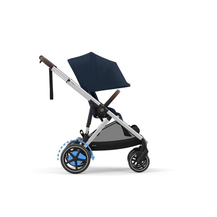 Pack Cybex  e-Gazelle S SLV + OFERTA: Alcofa Gazelle S Ocean Blue