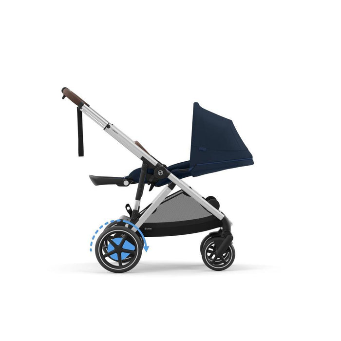 Pack Cybex  e-Gazelle S SLV + OFERTA: Alcofa Gazelle S Ocean Blue