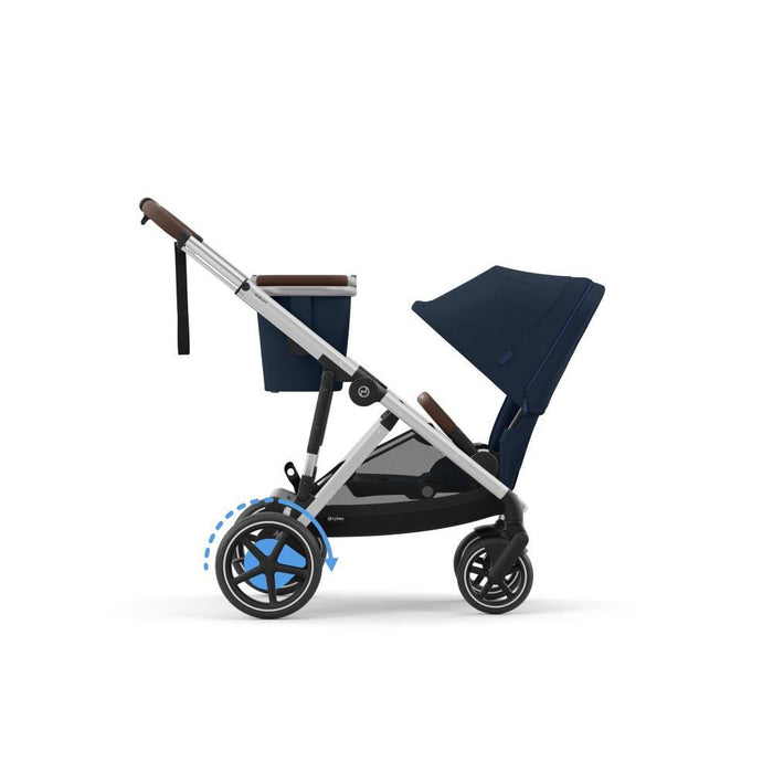 Pack Cybex  e-Gazelle S SLV + OFERTA: Alcofa Gazelle S Ocean Blue
