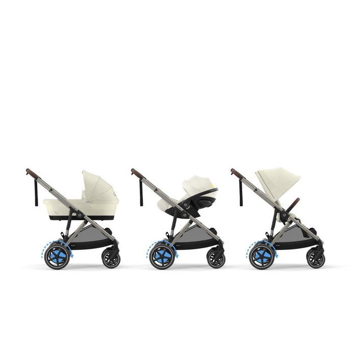 Pack Cybex  e-Gazelle S TPE + OFERTA: Alcofa Gazelle S Seashell Beige