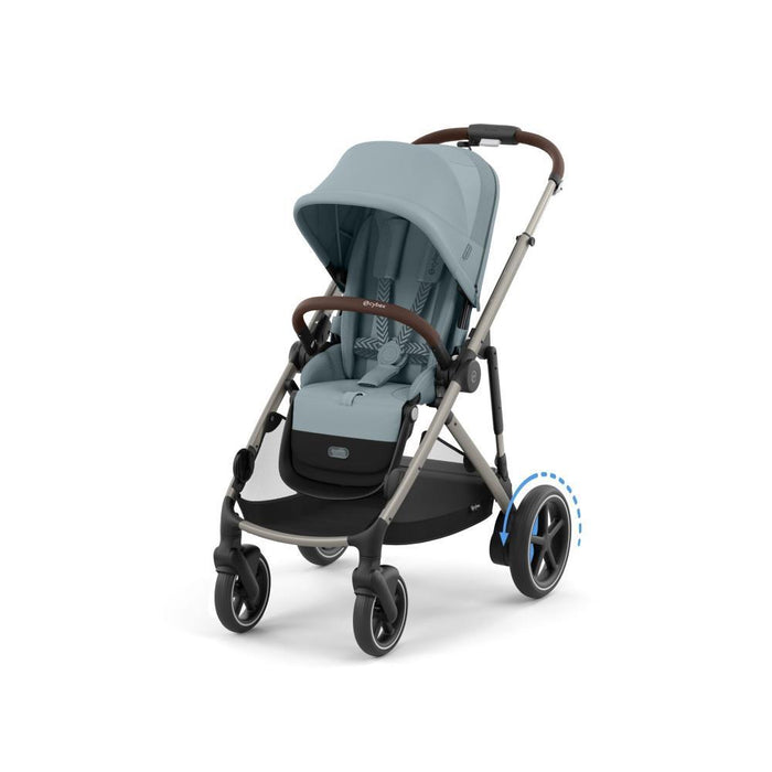 Pack Cybex  e-Gazelle S TPE + OFERTA: Alcofa Gazelle S Stormy Blue