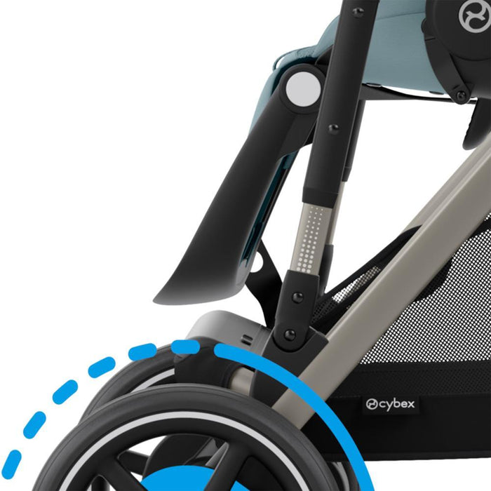 Pack Cybex  e-Gazelle S TPE + OFERTA: Alcofa Gazelle S Stormy Blue
