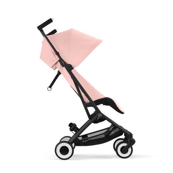 Carrinho Cybex Libelle BLK Candy Pink - Chassis Preto