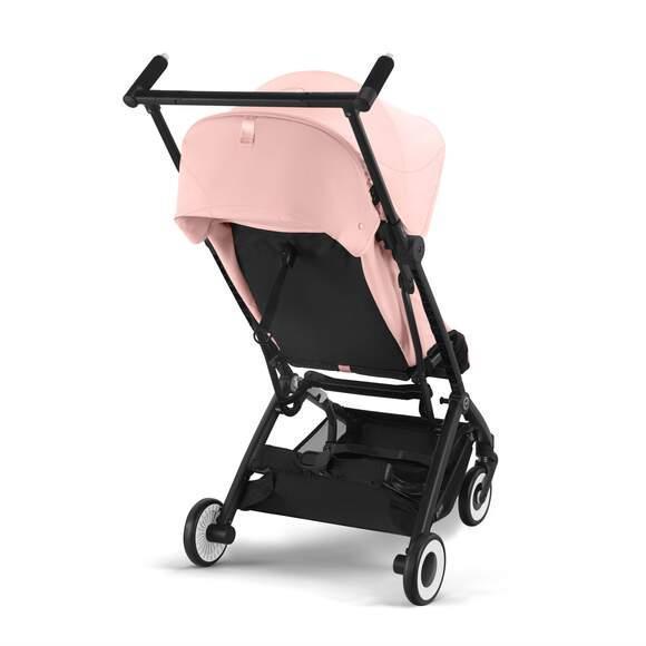 Carrinho Cybex Libelle BLK Candy Pink - Chassis Preto