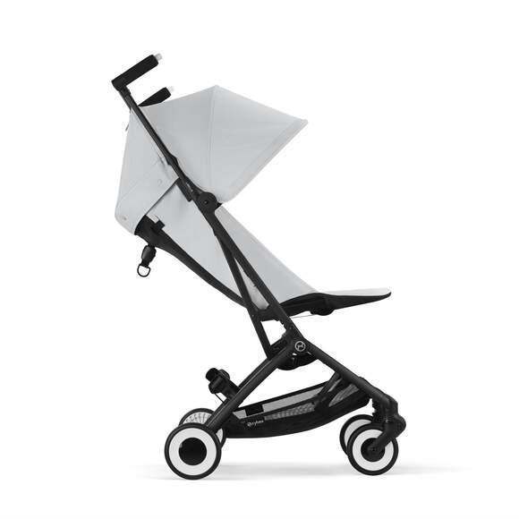 Carrinho Cybex Libelle BLK Fog Grey - Chassis Preto