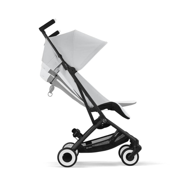 Carrinho Cybex Libelle BLK Fog Grey - Chassis Preto