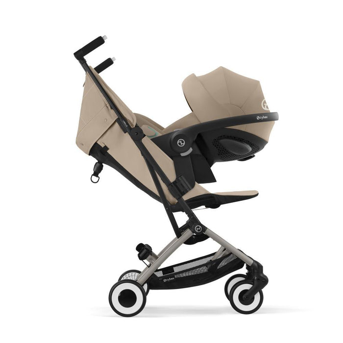 Cybex Carrinho Libelle TPE Almond Beige - Chassis Taupe