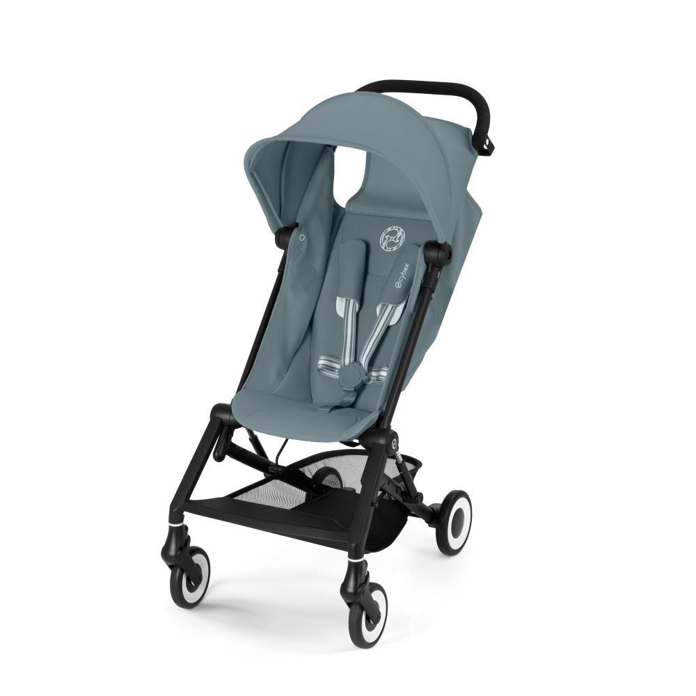 Cybex Agis Stroller BLK Stormy Blue - Black Chassis