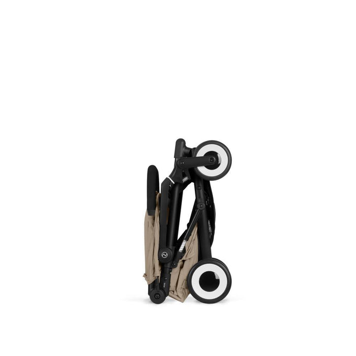 Carrinho Cybex Agis BLK Almond Beige - Chassis Preto