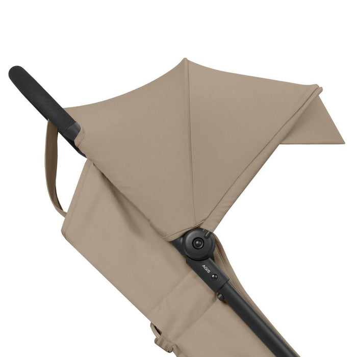 Carrinho Cybex Agis BLK Almond Beige - Chassis Preto