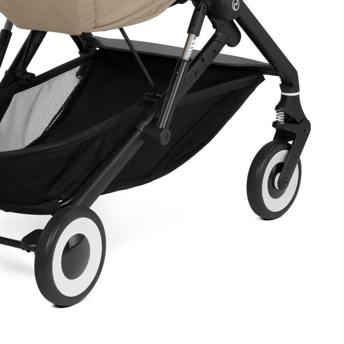 Carrinho Cybex Agis BLK Almond Beige - Chassis Preto