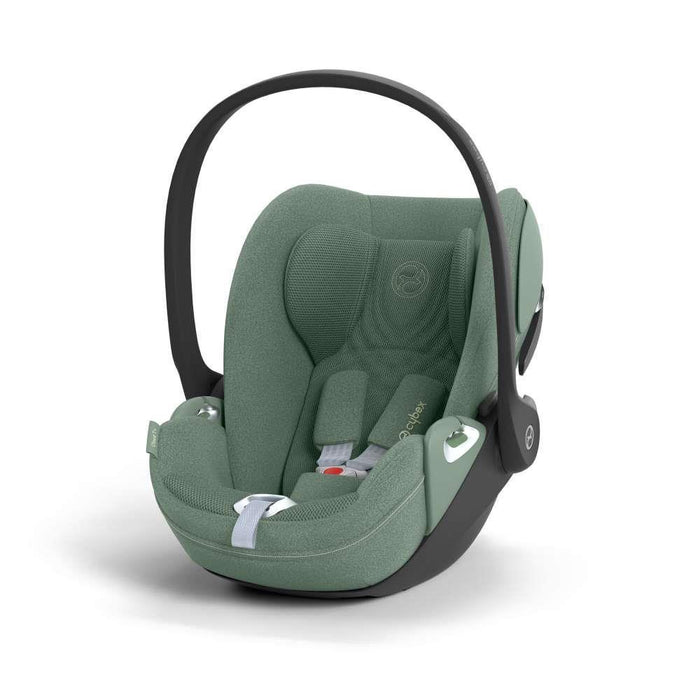 Pack Cybex Platinum e-Priam Chassis e Assento Chrome Brown + Tecidos Leaf Green + Cloud T Plus i-Size 45-87cm Leaf Green + Base Isofix T