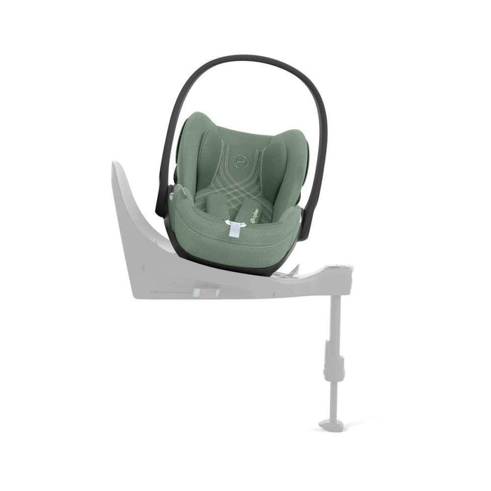 Pack Cybex Platinum e-Priam Chassis e Assento Chrome Brown + Tecidos Leaf Green + Cloud T Plus i-Size 45-87cm Leaf Green + Base Isofix T