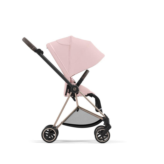 Pack Cybex Platinum Mios Chassis e Assento Rosegold + Tecidos Peach Pink + Cloud T Plus i-Size 45-87cm Peach Pink + Base Isofix T
