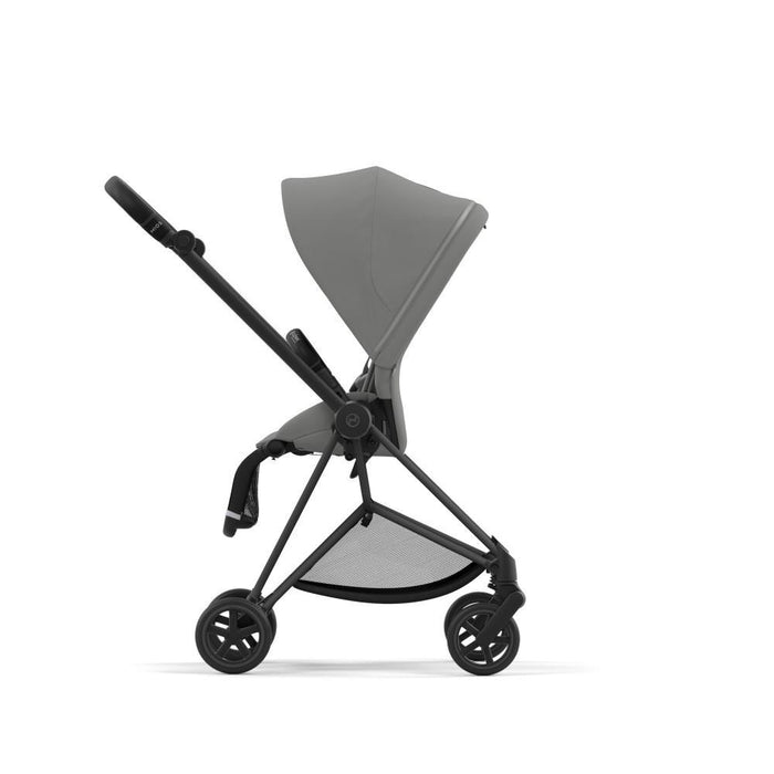 Pack Cybex Platinum Mios Chassis e Assento Matt Black + Tecidos Mirage Grey + Cloud T Plus i-Size 45-87cm Mirage Grey + Base Isofix T