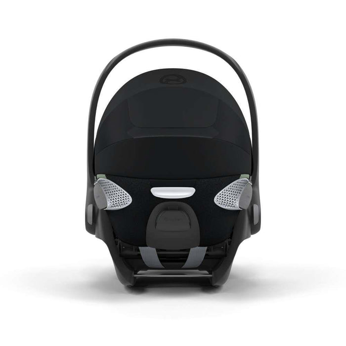 Pack Cybex Platinum Mios Chassis e Assento Rosegold + Tecidos Sepia Black + Cloud T Plus i-Size 45-87cm Sepia Black + Base Isofix T