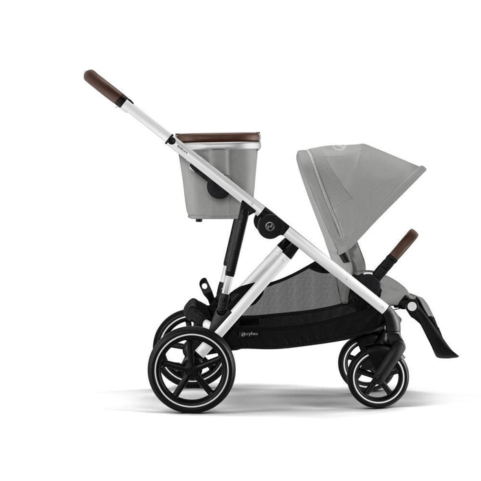 Pack Cybex Gazelle S SLV Stone Grey + Alcofa Gazelle S Stone Grey + Cloud G i-Size Plus Stone Grey 40-87 cm + Adaptadores