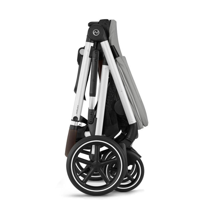 Pack Cybex Gazelle S SLV Stone Grey + Alcofa Gazelle S Stone Grey + Cloud G i-Size Plus Stone Grey 40-87 cm + Adaptadores