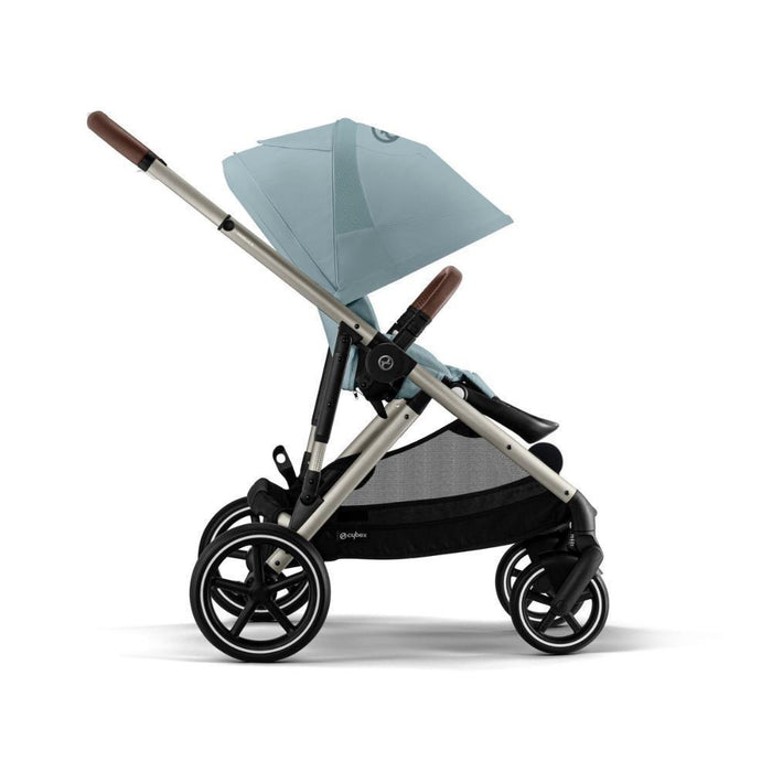 Pack Cybex Gazelle S TPE Stormy Blue + Alcofa Gazelle S Stormy Blue + Cloud G i-Size Plus Stormy Blue 40-87 cm + Adaptadores