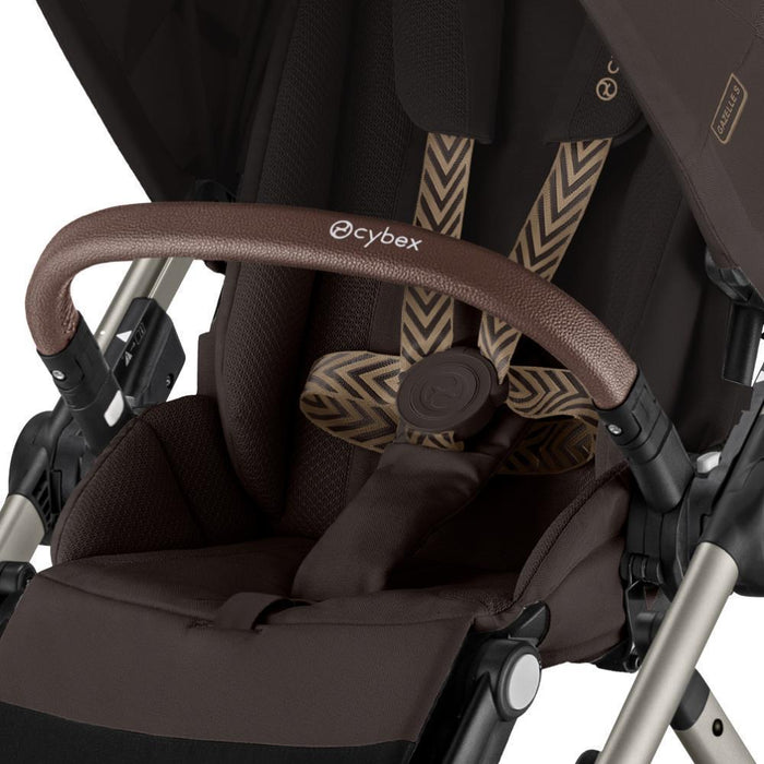 Pack Cybex Gazelle S TPE Chocolate Brown + Cloud G i-Size Plus Almond Beige 40-87 cm + Adaptadores + Base Isofix G i-Size