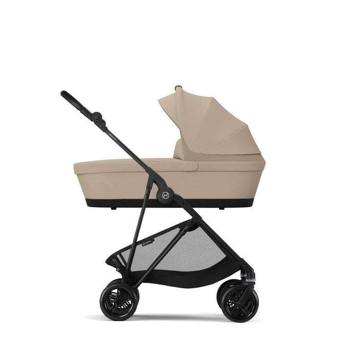 Pack Cybex Melio Carbon + Alcofa Melio Almond Beige