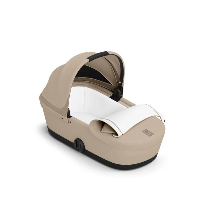 Pack Cybex Melio Carbon + Alcofa Melio Almond Beige