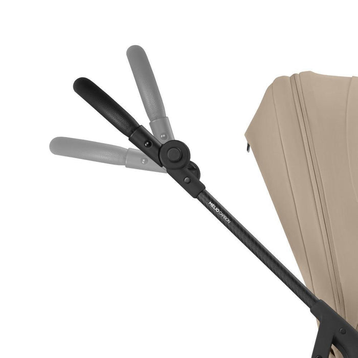 Pack Cybex Melio Carbon + Alcofa Melio Almond Beige