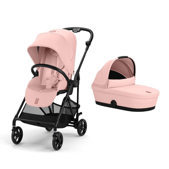 Pack Cybex Melio Carbon + Alcofa Melio Candy Pink