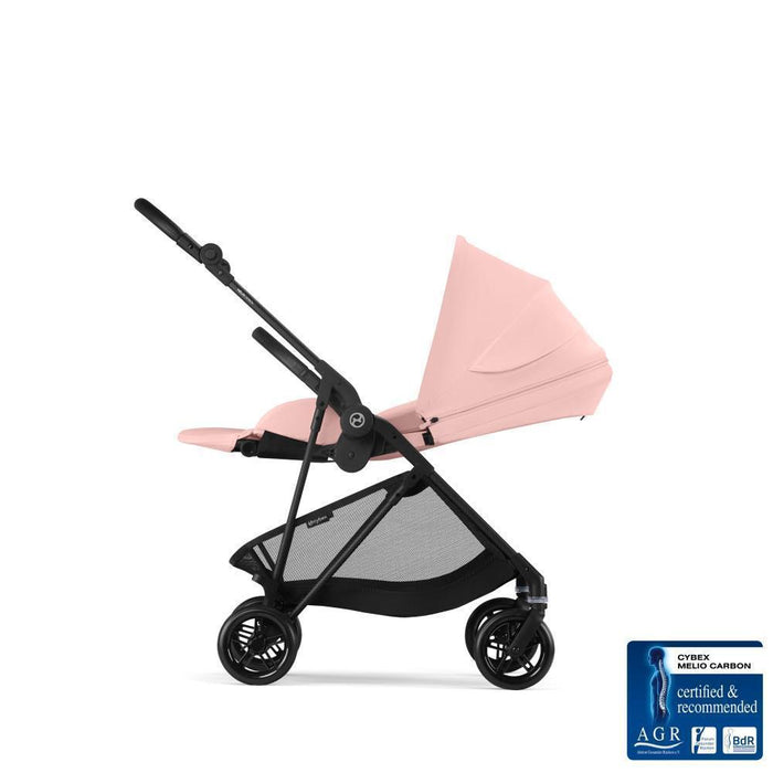 Pack Cybex Melio Carbon + Alcofa Melio Candy Pink