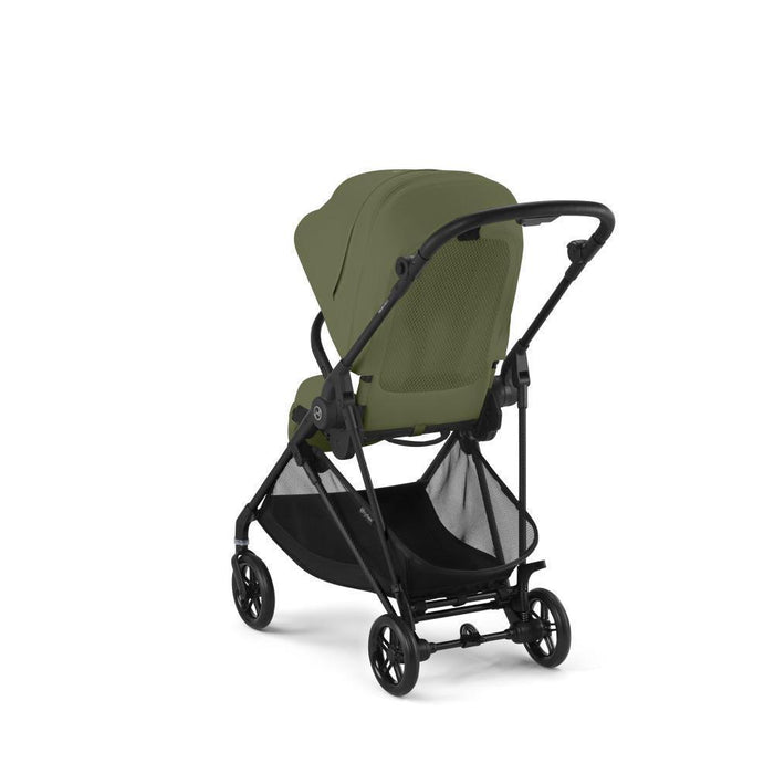 Pack Cybex Melio Carbon + Alcofa Melio Moss Green