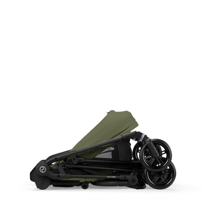 Pack Cybex Melio Carbon + Alcofa Melio Moss Green