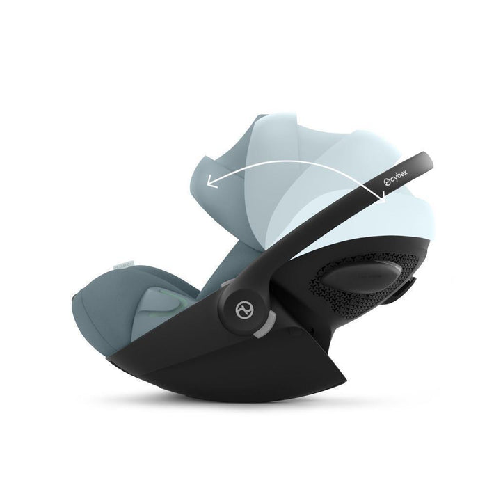 Pack Cybex e-Gazelle S TPE Stormy Blue + Cloud G i-Size Plus Stormy Blue 40-87 cm + Adaptadores + Base Isofix G i-Size