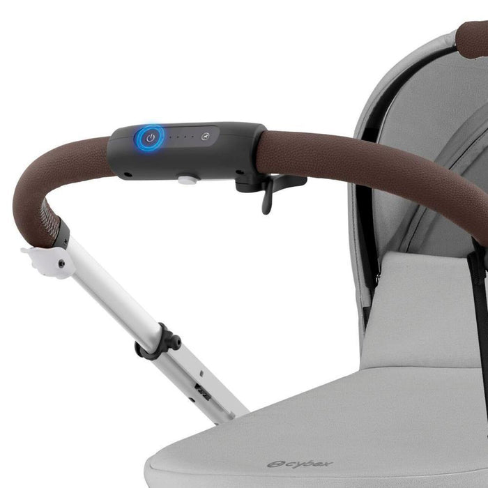 Pack Cybex e-Gazelle S SLV Stone Grey + Cloud G i-Size Plus Stone Grey 40-87 cm + Adaptadores + Base Isofix G i-Size