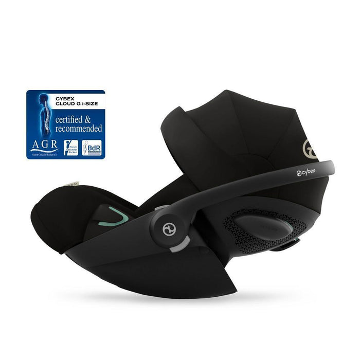 Pack Cybex e-Gazelle S BLK Moon Black + Cloud G i-Size Plus Moon Black 40-87 cm + Adaptadores + Base Isofix G i-Size