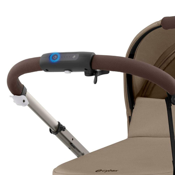 Pack Cybex e-Gazelle S TPE Almond Beige + Cloud G i-Size Plus Almond Beige 40-87 cm + Adaptadores + Base Isofix G i-Size