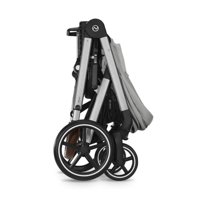 Pack Cybex Balios S Lux SLV Stone Grey + Alcofa S Lux Stone Grey + Adaptadores + Cloud G i-Size Fog Grey 40-87cm