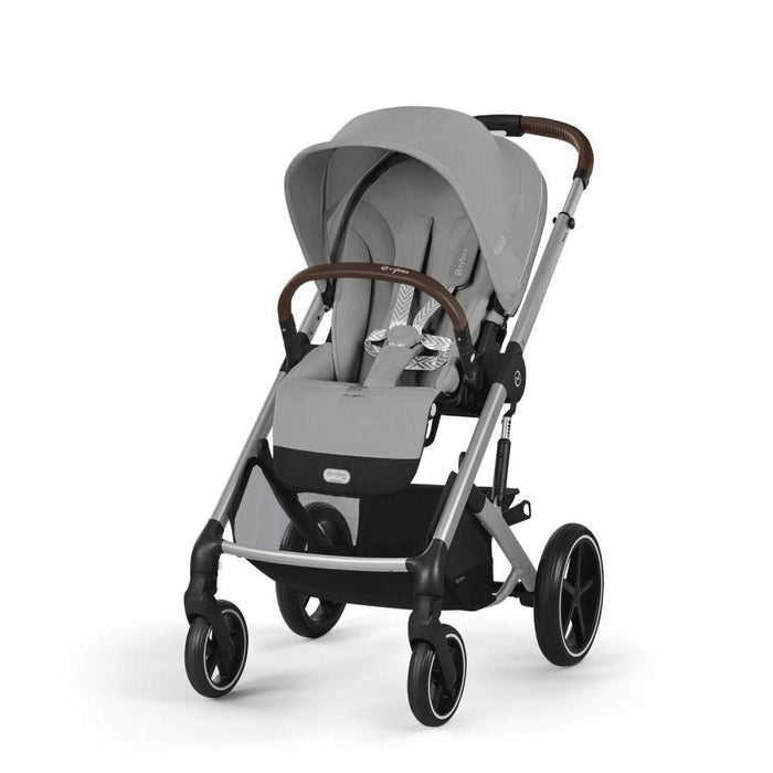 Pack Cybex Balios S Lux SLV Stone Grey + Alcofa S Lux Stone Grey + Adaptadores + Cloud G i-Size Fog Grey 40-87cm