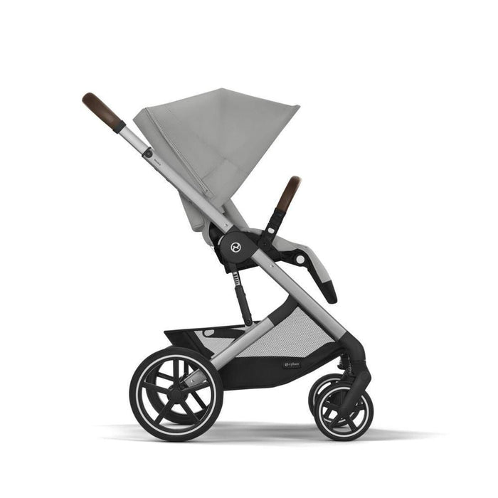 Pack Cybex Balios S Lux SLV Stone Grey + Alcofa S Lux Stone Grey + Adaptadores + Cloud G i-Size Fog Grey 40-87cm