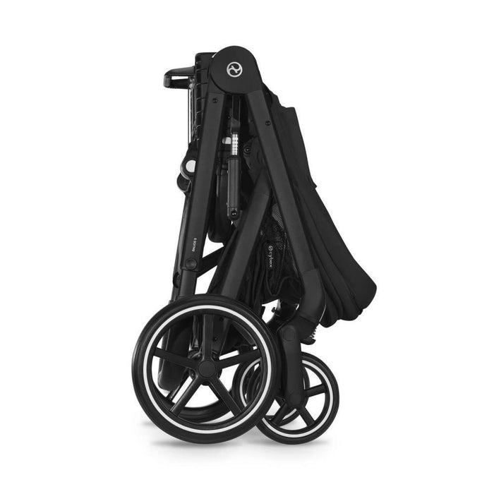 Pack Cybex Balios S Lux BLK Moon Black + Alcofa S Lux Moon Black + Adaptadores + Cloud G i-Size Fog Grey 40-87cm