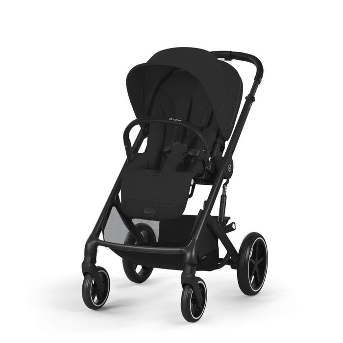 Pack Cybex Balios S Lux BLK Moon Black + Alcofa S Lux Moon Black + Adaptadores + Cloud G i-Size Fog Grey 40-87cm