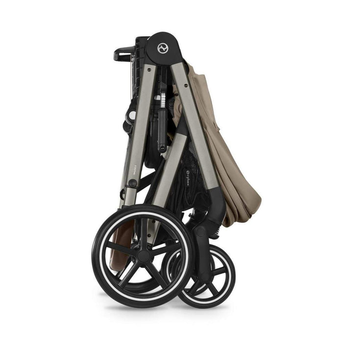 Pack Cybex Balios S Lux TPE Almond Beige + Alcofa S Lux Almond Beige + Adaptadores + Cloud G i-Size Fog Grey 40-87cm