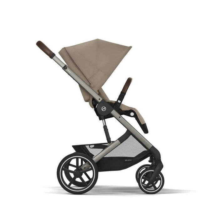 Pack Cybex Balios S Lux TPE Almond Beige + Alcofa S Lux Almond Beige + Adaptadores + Cloud G i-Size Fog Grey 40-87cm